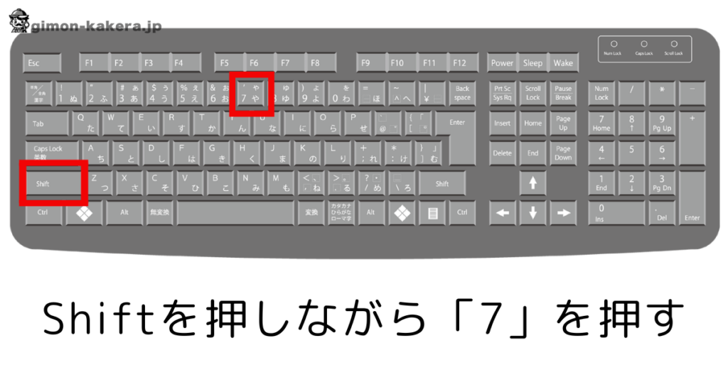 アポストロフィの打ち方